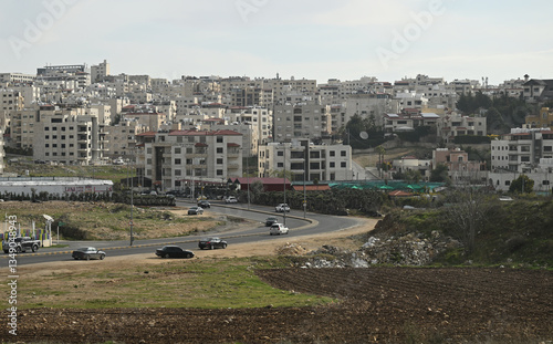City in Oman (Middle East), view, architecture, urban development, city skyline, building, cityscape, urban view, aerial view, house, panorama, street, travel, Eastern city, summer, Iran, Oriental cit