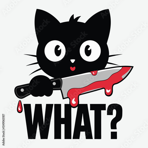 T-Shirt Design Funny Cat Lover  Design