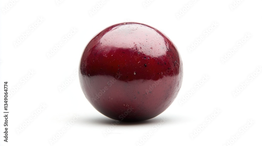 Single ripe red plum isolated on white. (1) Single ripe red plum isolated on white. (1)
