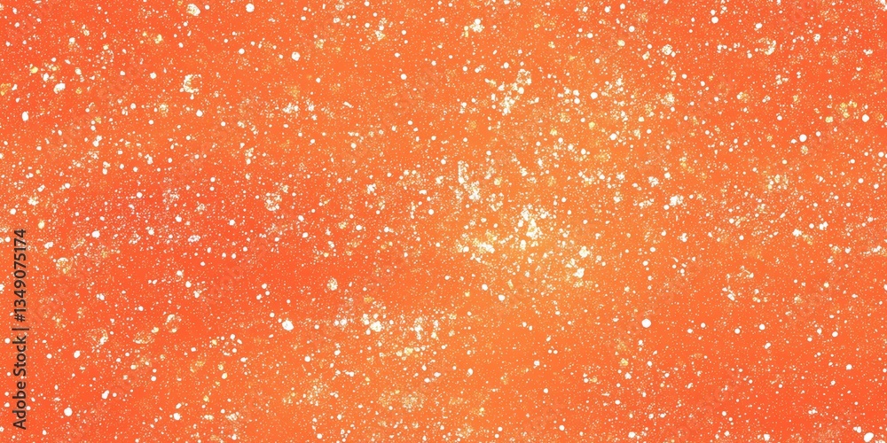 Orange Glittering Background Texture with White Spots for Festive Designs Orange Glittering Background Texture with White Spots for Festive Designs