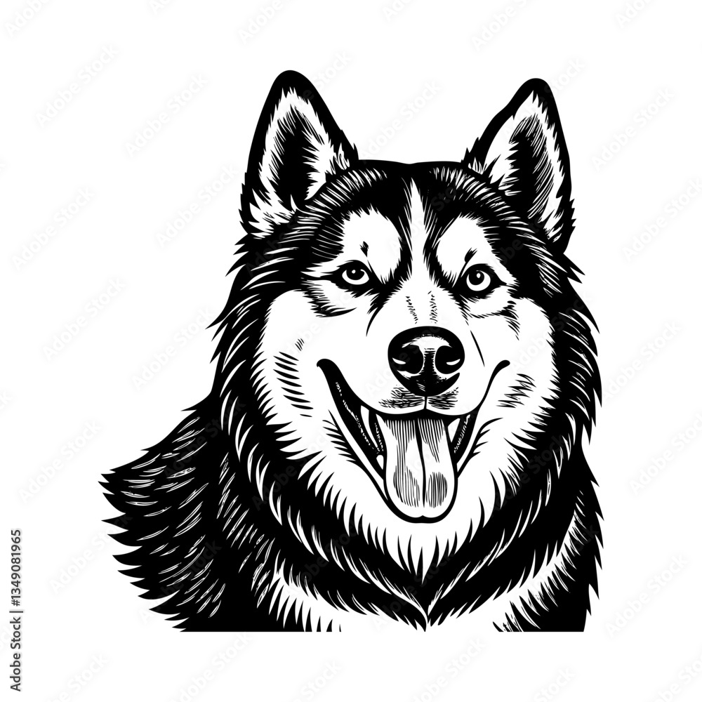 Fototapeta premium Siberian Husky