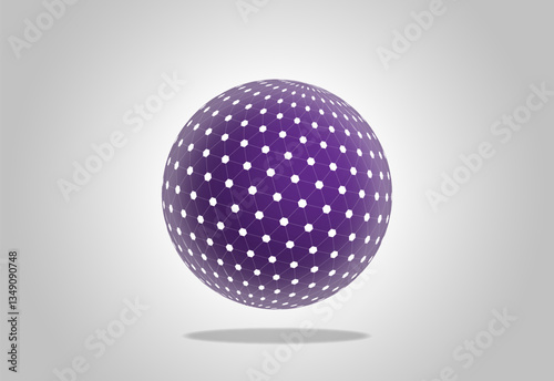 Futuristic infographics. Informational aesthetic design. Big Data Visualization. Circular Particles Dots Vortex. Futuristic Complex Visual Data Background. 3D Virtual Space. Cyberspace Illustration.