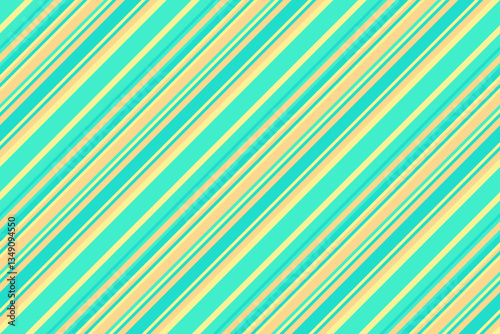 Vibrant diagonal stripes in pastel teal and beige create a cheerful, summery pattern.  Perfect for backgrounds, textiles, or website design, this image evokes feelings of warmth and optimism.