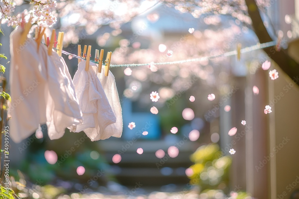 Breezy Laundry Day, Spring cleaning