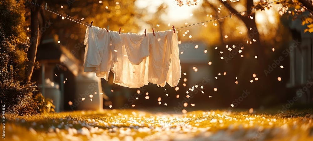 Breezy Laundry Day, Spring cleaning