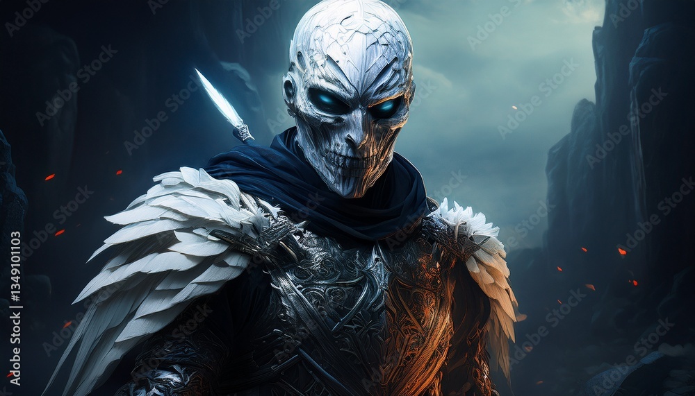 Fototapeta premium scary halloween zombie