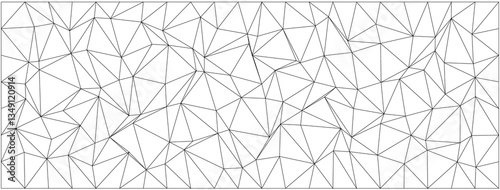 Abstract geometric pattern with intersecting lines and polygonal shapes for modern design concepts.