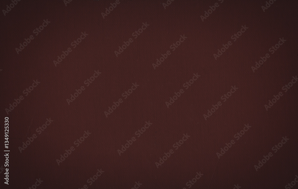 Textile texture. Dark red old book cover. Rough canvas surface. Blank retro page. Empty place for text. Perfect for background and vintage style design.