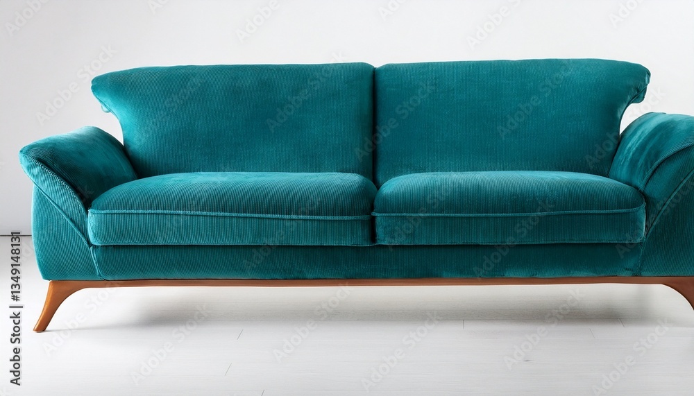 Fototapeta premium red leather sofa