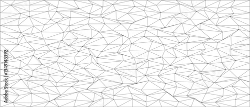 Intricate geometric abstract pattern with irregular triangles for creative design and backgrounds.
