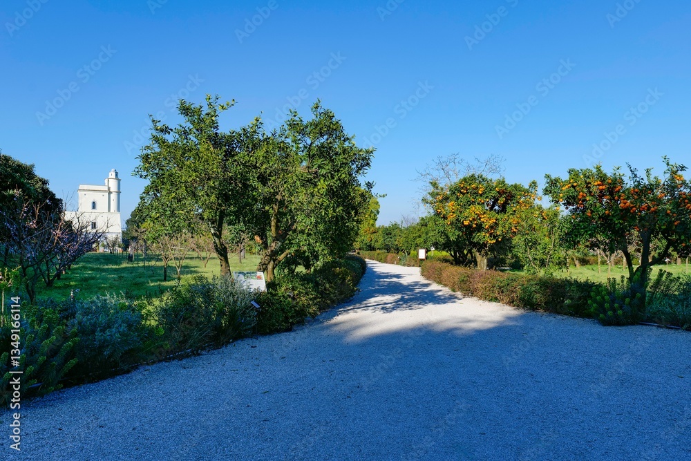 Obraz premium Capodimonte Park in Naples, Italy.