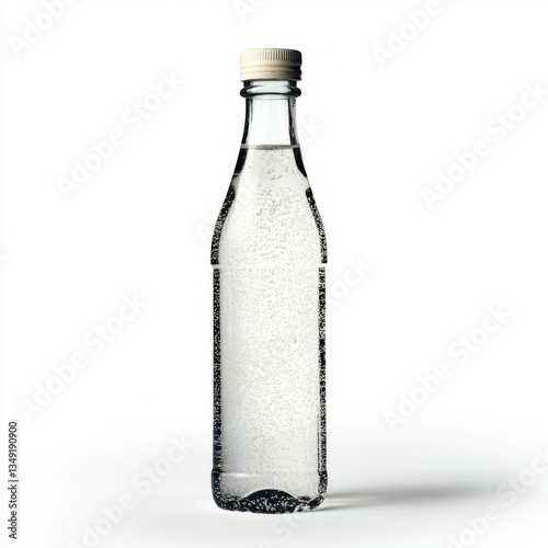 Wallpaper Mural Generic Plastic Bottle Scene Slightly Beverage Texture. Torontodigital.ca