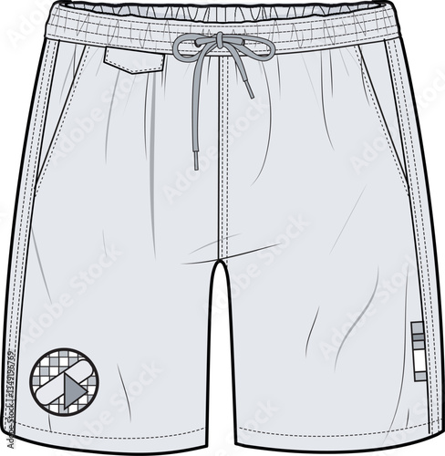 illustration, vector, design, shorts drawing, accessory shorts drawing, mens overalls drawing,mens shorts drawing
