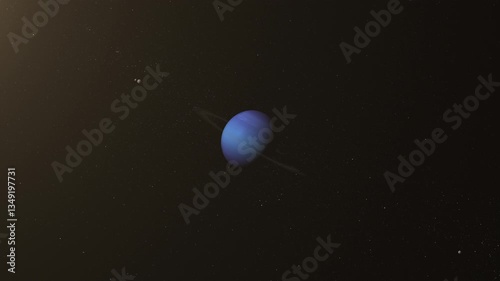 Neptune Moons Seamless Loop 
