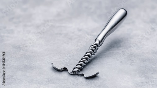 High-quality stainless steel tool with a spiral design