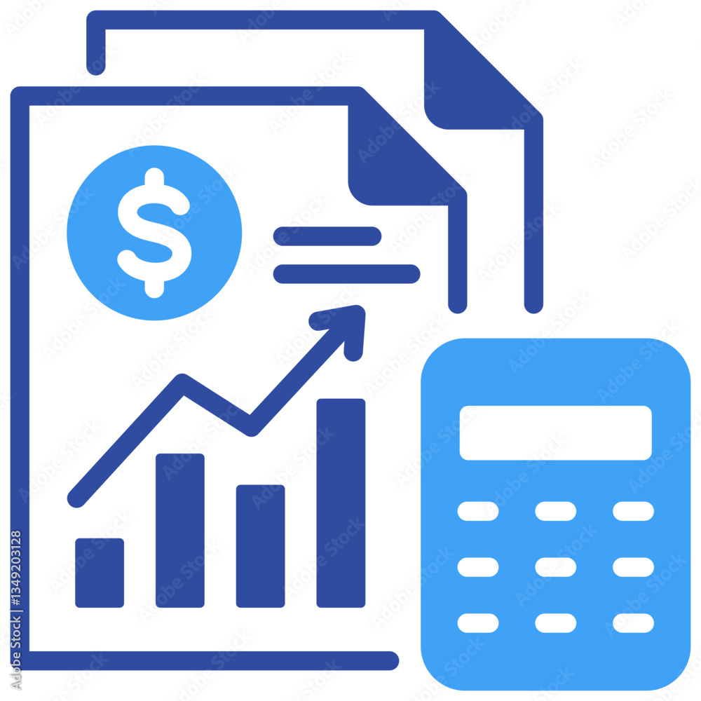 Financial Statement Icon Financial Statement Icon