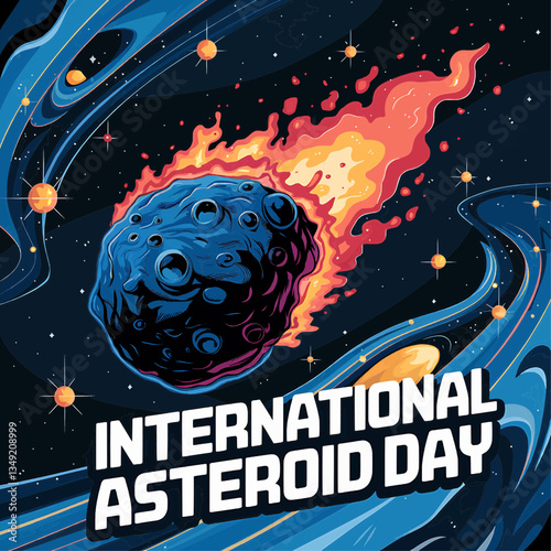 International asteroid day space exploration asteroid impact comet astronomy science education and awareness