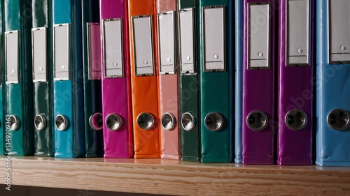 The Colorful Office Folders