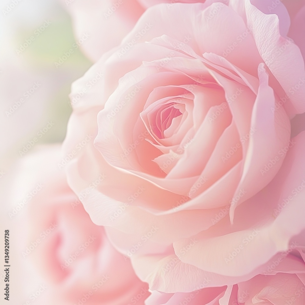 Beautiful pastel pink rose background with soft focus and light effect, featuring many blooming rose flowers. Ideal for romantic wedding cards, greeting cards, banners, and vintage-themed designs. Beautiful pastel pink rose background with soft focus and light effect, featuring many blooming rose flowers. Ideal for romantic wedding cards, greeting cards, banners, and vintage-themed designs.