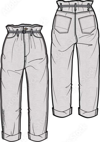 men's pants drawing, men's pants denim drawing, women's pants drawing, accessory pants drawing, denim effect drawings, pants technical drawing, tights drawing, cargo pants,short drawings