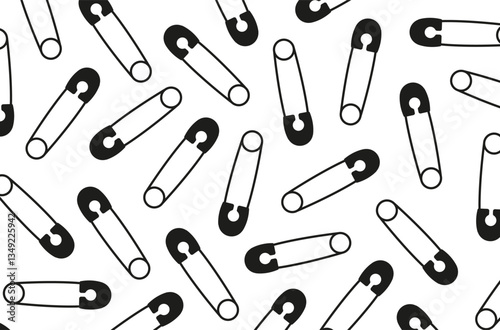 Paperclips background.