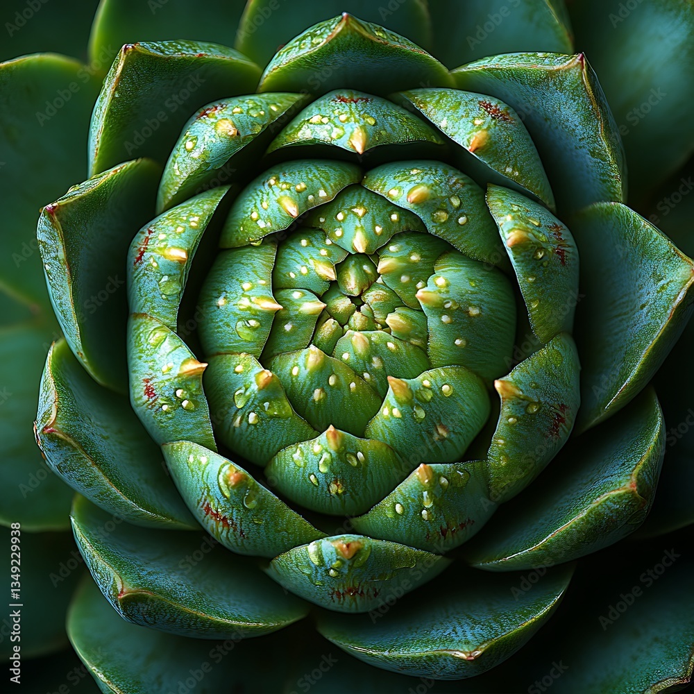 Obraz premium Botanical elegance of artichoke flower captured with natural lighting image