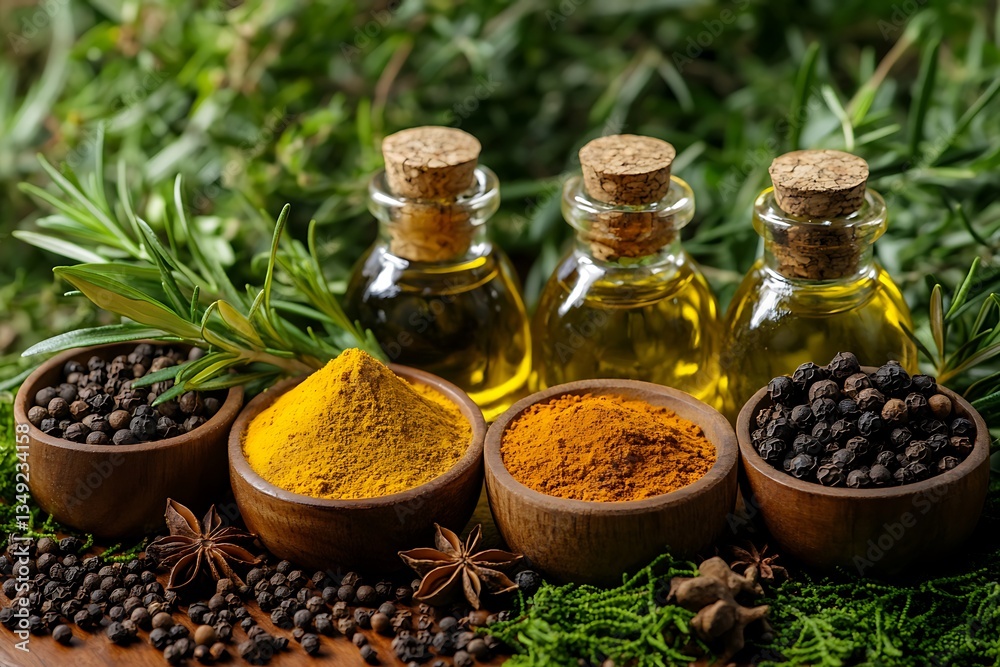 Aromatic Spices, Oils, and Herbs Aromatic Spices, Oils, and Herbs