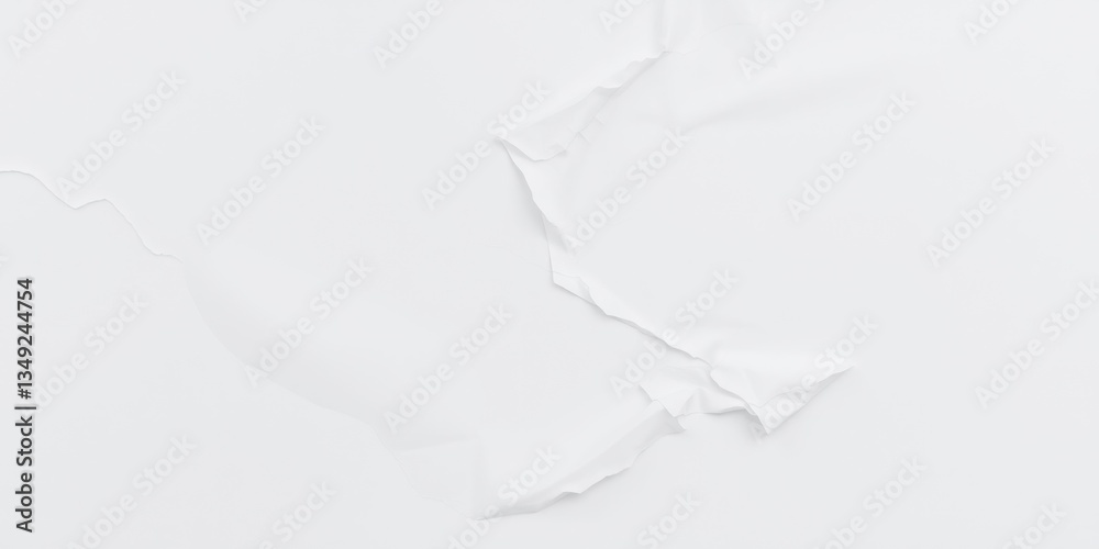 A strong, moody watercolor painting of an abstract white background with delicate, organic creases and folds A strong, moody watercolor painting of an abstract white background with delicate, organic creases and folds
