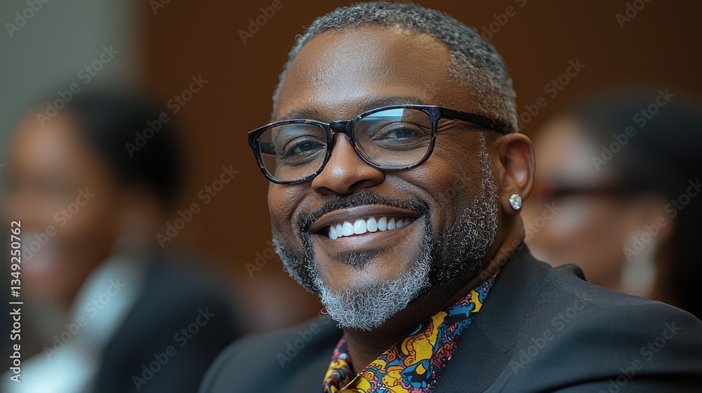 Man smiling, wearing glasses Man smiling, wearing glasses