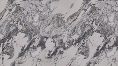 White Marble Texture with Natural Veins for Luxurious Surface Design