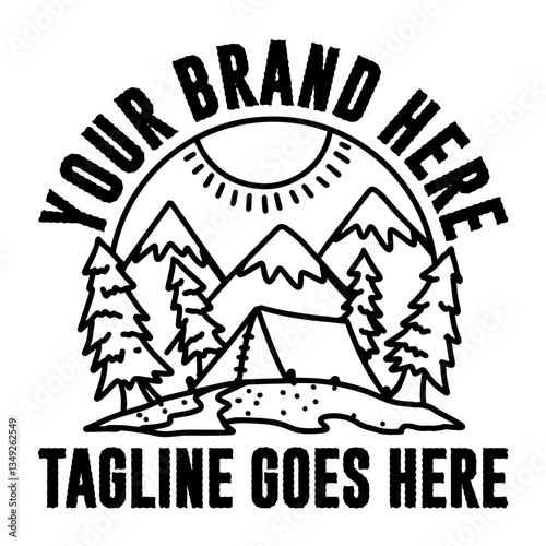 premade tshirt t-shirt mountain streetwear jungle hike camp pine clothing design ruska studio
