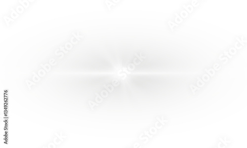 PNG sparkle effect in stadium spotlight with light abstract background beam and bokeh. Bright burst design for disco explosion festive flare flash futuristic glare glitter glow glowing illumination