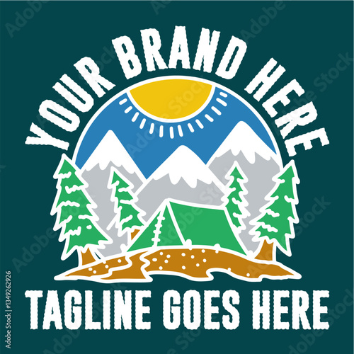 premade tshirt t-shirt mountain streetwear jungle hike camp pine clothing design ruska studio