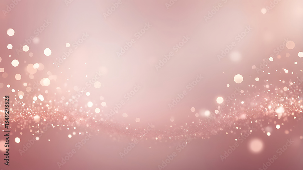 Elegant Rose Gold Glitter with Soft Bokeh Lights – Luxurious and Dreamy Sparkling Background Elegant Rose Gold Glitter with Soft Bokeh Lights – Luxurious and Dreamy Sparkling Background