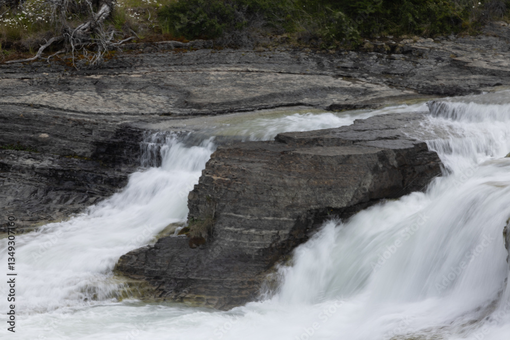 Fototapeta premium Waterfall in Patagonia