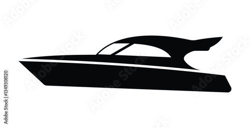 speedboat icon vector design