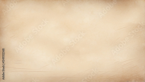 Vector old parchment paper sheet vintage background.
