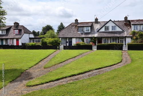 Adare village in County Limerick in Ireland photo