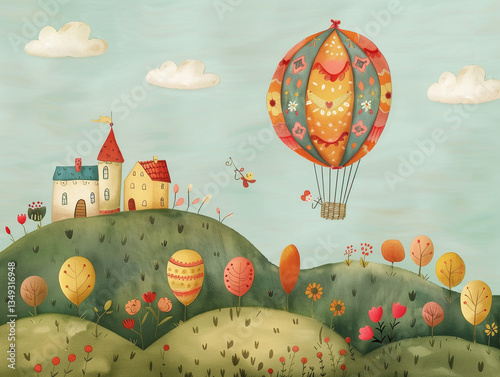 illustration of children's picture book