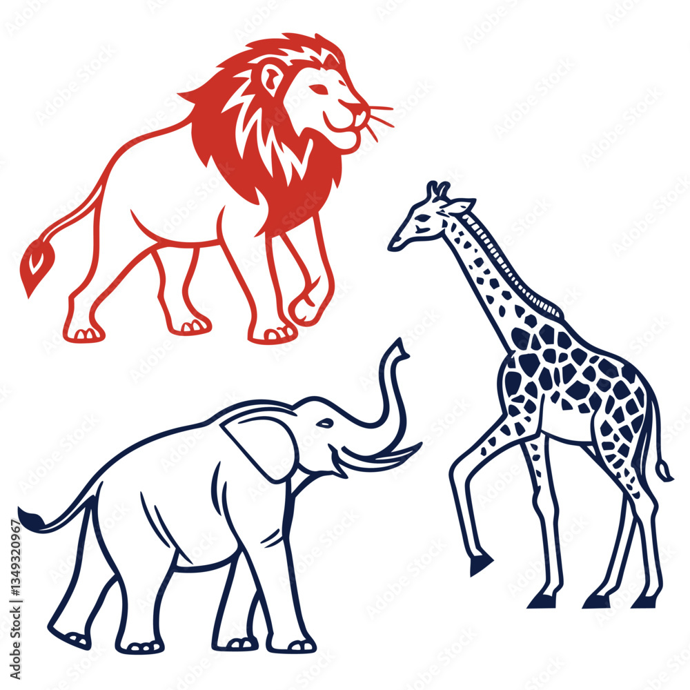 Naklejka premium animal-icons-vector-image--back-to-no-background- (5).eps
