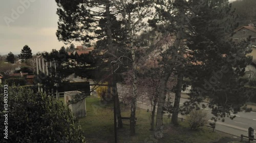 rafales de vent au début du printemps