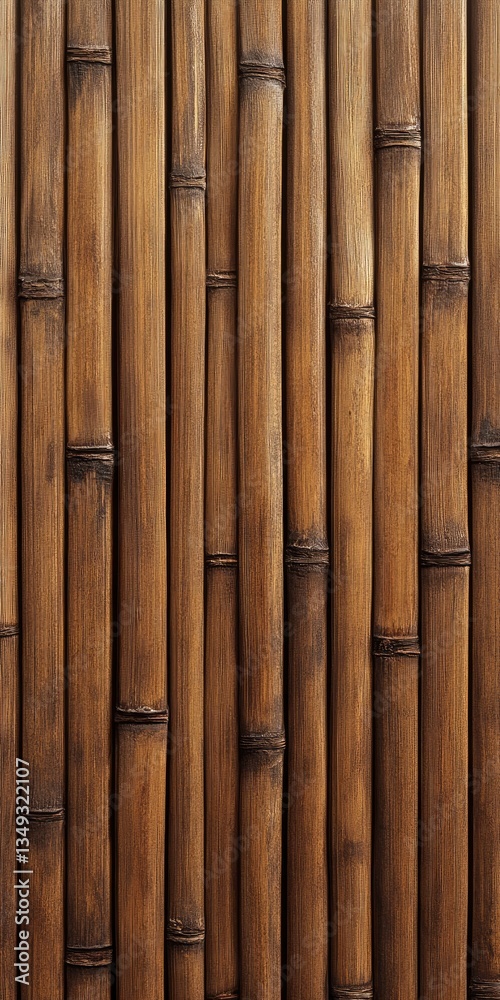 Fototapeta premium Closeup Bamboo Wall Texture