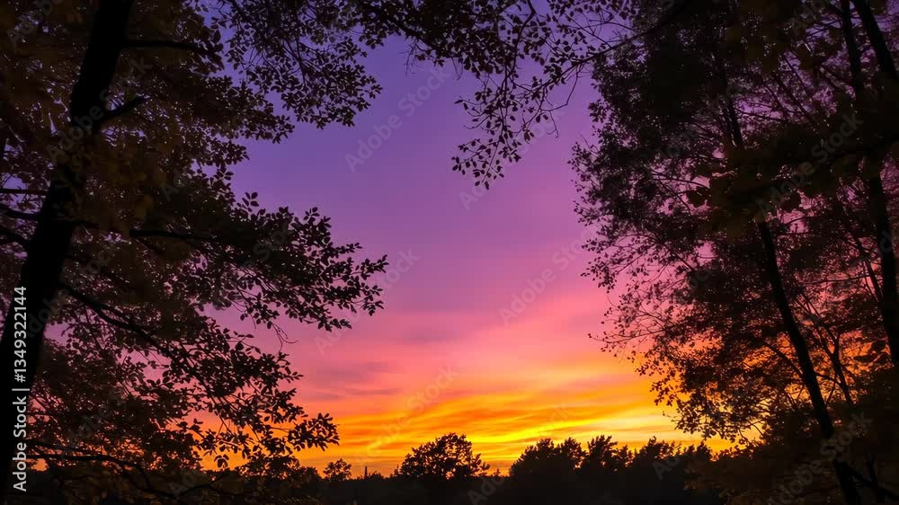 Sky's Aflame: A breathtaking skyscape featuring an array of warm colors, a magnificent display that highlights the awe-inspiring beauty of nature's palette. Sky's Aflame: A breathtaking skyscape featuring an array of warm colors, a magnificent display that highlights the awe-inspiring beauty of nature's palette.