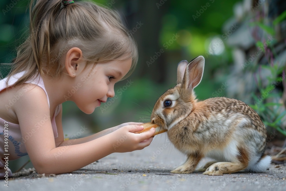 A Kind Gesture to a Rabbit A Kind Gesture to a Rabbit