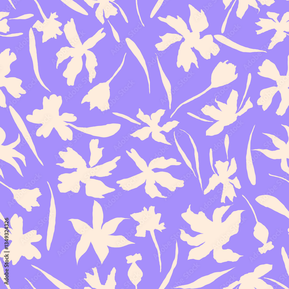 Tropical pattern, floral, leaves. Digital print in Repeat (rapport), Resolution 300 DPI, ideal for fashion, decoration and stationery. Tropical pattern, floral, leaves. Digital print in Repeat (rapport), Resolution 300 DPI, ideal for fashion, decoration and stationery.