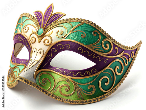 Mardi gras festive carnival mask photo