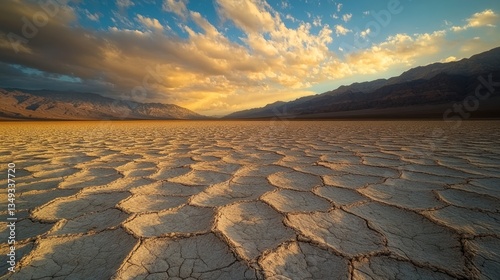 Sunset over Badwater Basin, Death Valley National Park