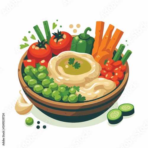 food, eggplant, cuisine, arabic, traditional, appetizer, vegetarian, dip, hummus, babaganoush, turkish, lebanese, vegetable, mediterranean, ganoush, parsley, healthy, snack, arabian, greek, baba, back