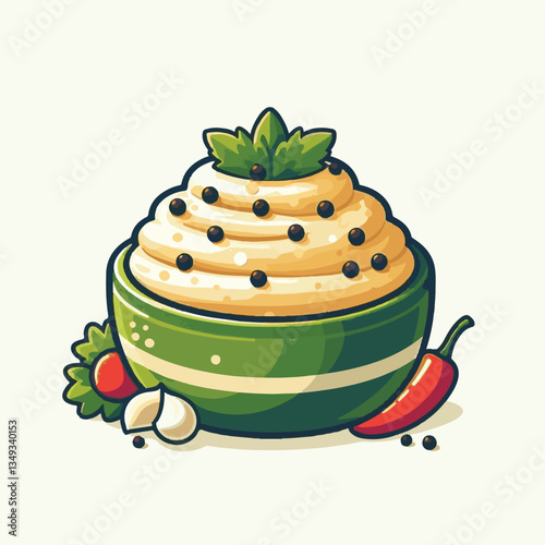 food, eggplant, cuisine, arabic, traditional, appetizer, vegetarian, dip, hummus, babaganoush, turkish, lebanese, vegetable, mediterranean, ganoush, parsley, healthy, snack, arabian, greek, baba, back