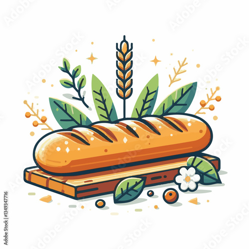 baguette, food, bread, bakery, breakfast, french, bun, meal, fresh, pastry, loaf, wheat, healthy, crust, tasty, nutrition, brown, isolated, flour, bake, organic, background, traditional, delicious, ce